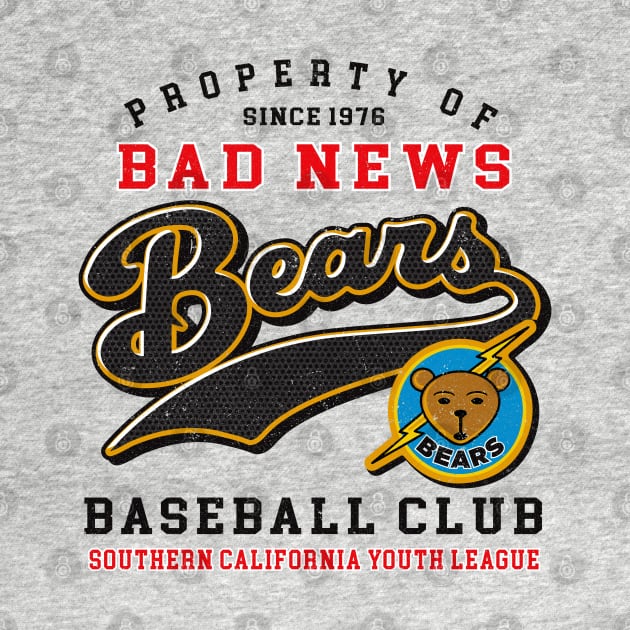 Property of Bad News Bears Baseball Club by Alema Art